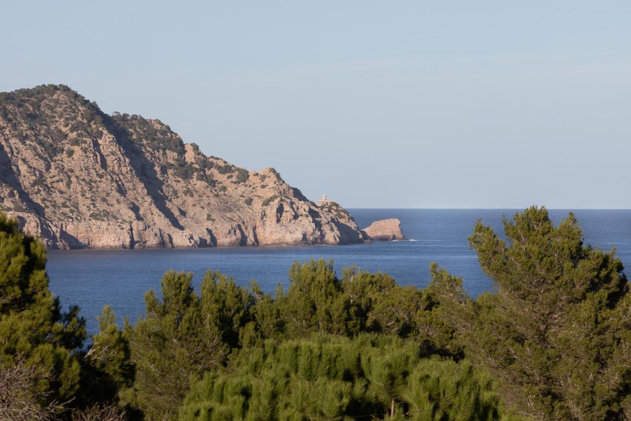 Casa En Ibiza Con Vistas Increibles En Es Figueral Exterior foto